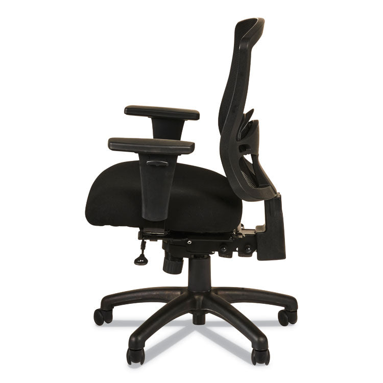 Alera® Alera Etros Series Mid-Back Multifunction with Seat Slide Chair, Supports Up to 275 lb, 17.83" to 21.45" Seat Height, Black (ALEET4217)