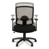 Alera® Alera Etros Series Mesh Mid-Back Chair, Supports Up to 275 lb, 18.03" to 21.96" Seat Height, Black (ALEET42ME10B)