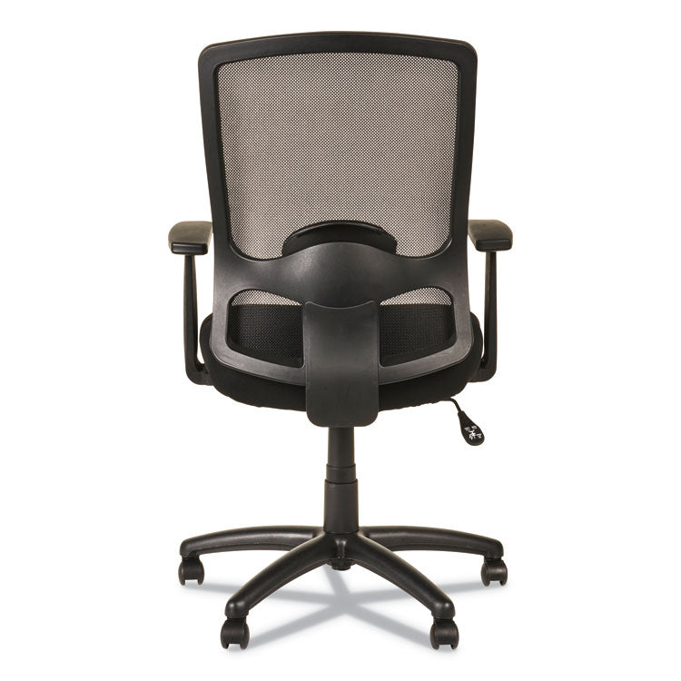 Alera® Alera Etros Series High-Back Swivel/Tilt Chair, Supports Up to 275 lb, 18.11" to 22.04" Seat Height, Black (ALEET4117B)