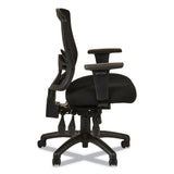 Alera® Alera Etros Series Mid-Back Multifunction with Seat Slide Chair, Supports Up to 275 lb, 17.83" to 21.45" Seat Height, Black (ALEET4217)