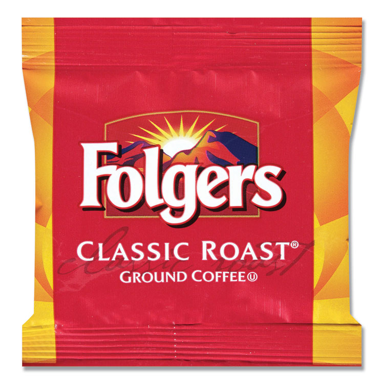 Folgers® Coffee, Classic Roast, 0.9 oz Fractional Packs, 36/Carton (FOL06125)