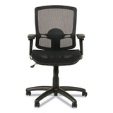 Alera® Alera Etros Series Suspension Mesh Mid-Back Synchro Tilt Chair, Supports Up to 275 lb, 15.74" to 19.68" Seat Height, Black (ALEET4218)