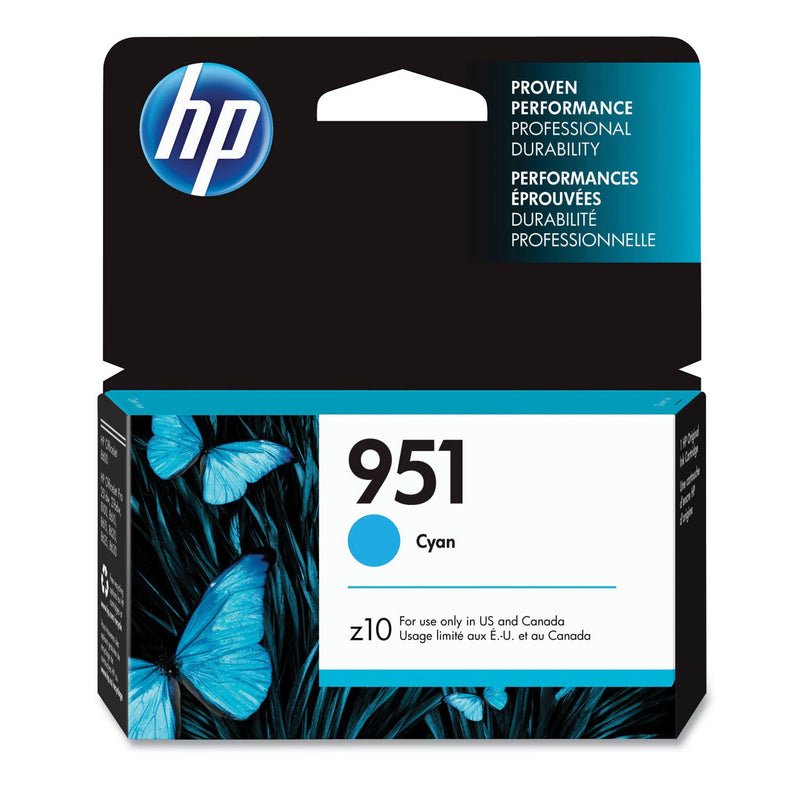 HP HP 951, (CN050AN) Cyan Original Ink Cartridge (HEWCN050AN)