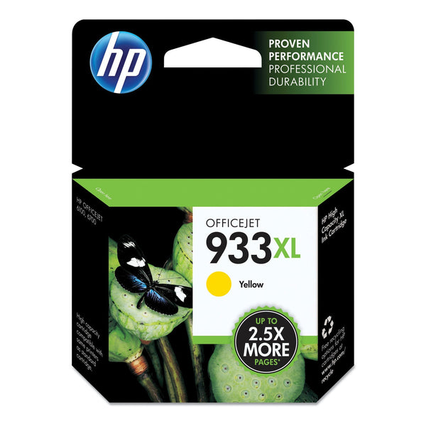 HP HP 933XL, (CN056AN) High-Yield Yellow Original Ink Cartridge (HEWCN056AN)