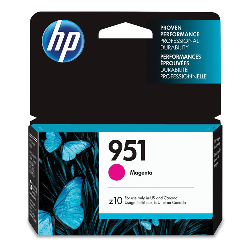 HP HP 951, (CN051AN) Magenta Original Ink Cartridge (HEWCN051AN) Each