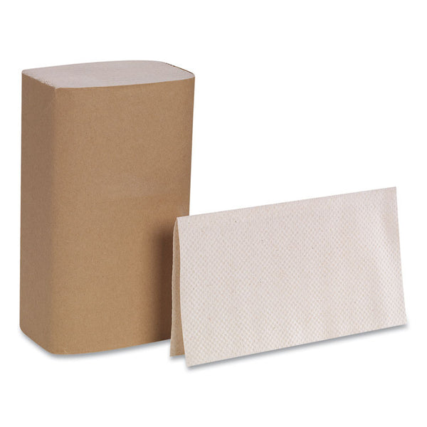 Georgia Pacific® Professional Pacific Blue Basic S-Fold Paper Towels, 1-Ply, 10.25 x 9.25, Brown, 250/Pack, 16 Packs/Carton (GPC23504)