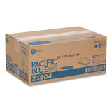 Georgia Pacific® Professional Pacific Blue Basic S-Fold Paper Towels, 1-Ply, 10.25 x 9.25, Brown, 250/Pack, 16 Packs/Carton (GPC23504)