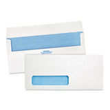 Quality Park™ Redi-Seal Security-Tint Envelope, Address Window, #10, Commercial Flap, Redi-Seal Closure, 4.13 x 9.5, White, 500/Box (QUA21418) Box of 500