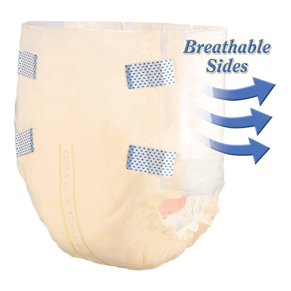 Tranquility SmartCore™ Unisex Adult Incontinence Brief X-Large Disposable Heavy Absorbency (801663_CS) 72/CS