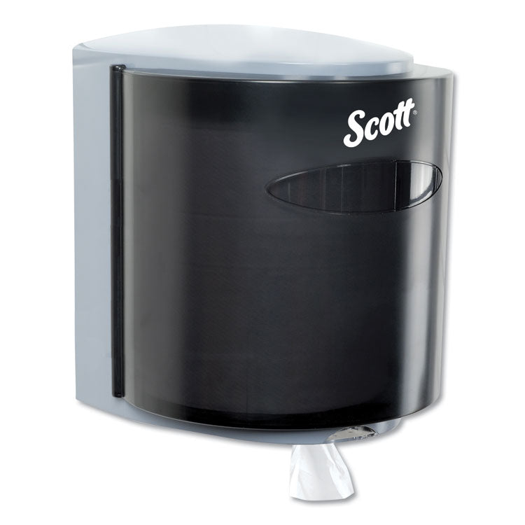 Scott® Roll Center Pull Towel Dispenser, 10.3 x 9.3 x 11.9, Smoke/Gray (KCC09989) Each