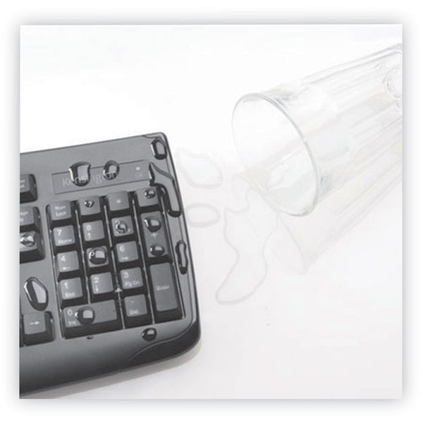 Kensington® Keyboard for Life Wireless Desktop Set, 2.4 GHz Frequency/30 ft Wireless Range, Black (KMW75231) Each