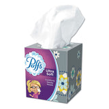 Puffs Ultra Soft Facial Tissue, 2 Ply, 8.20" x 8.40", White, 56/Box, 24/Carton (PGC35038CT) Case of 24