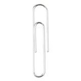 ACCO Recycled Paper Clips, #1, Smooth, Silver, 100 Clips/Box, 10 Boxes/Pack (ACC72365) Pack of 1000