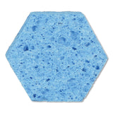 Scotch-Brite™ PROFESSIONAL Low Scratch Scour Sponge 3000HEX, 4.45 x 3.85, Blue, 16/Carton (MMM3000HEX) Case of 16