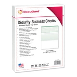 DocuGard™ Standard Security Check, 11 Features, 8.5 x 11, Green Marble Top, 500/Ream (PRB04502) 1 Ream