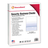 DocuGard™ Standard Security Check, 11 Features, 8.5 x 11, Blue Marble Bottom, 500/Ream (PRB04517) Each