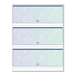 DocuGard™ Premier Prismatic Check, 13 Features, 8.5 x 11, Blue/Green Prismatic, 500/Ream (PRB04539RM) 1 Ream