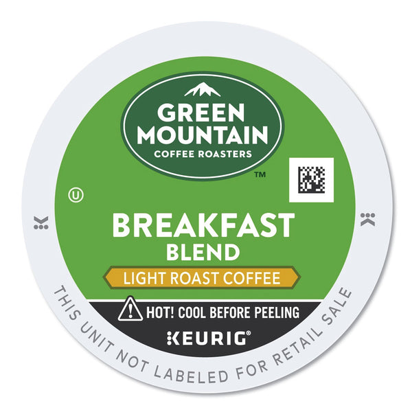 Green Mountain Coffee® Breakfast Blend Coffee K-Cup Pods, 96/Carton (GMT6520CT) Case of 96