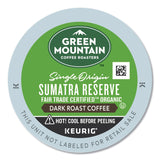 Green Mountain Coffee® Fair Trade Organic Sumatran Extra Bold Coffee K-Cups, 24/Box (GMT4060) Box of 24