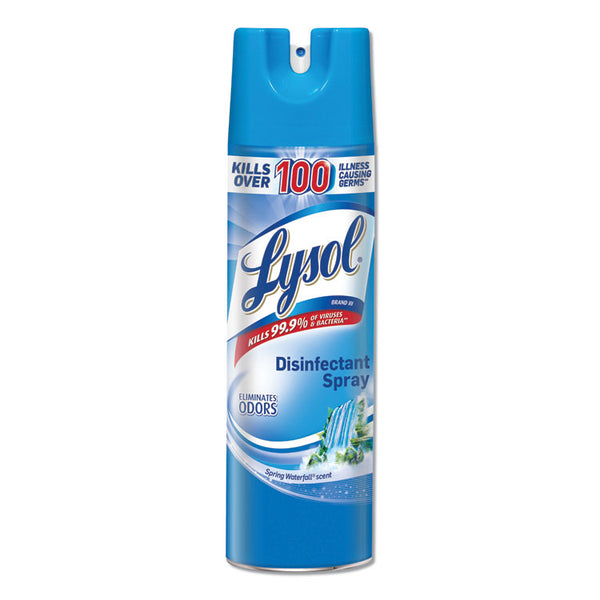 LYSOL® Brand Disinfectant Spray, Spring Waterfall Scent, 19 oz Aerosol Spray (RAC79326)