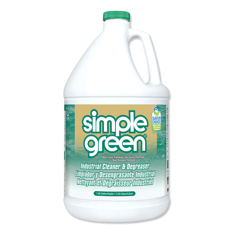 Simple Green® Industrial Cleaner and Degreaser, Concentrated, 1 gal Bottle (SMP13005EA)
