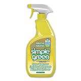 Simple Green® Industrial Cleaner and Degreaser, Concentrated, Lemon, 24 oz Spray Bottle, 12/Carton (SMP14002)