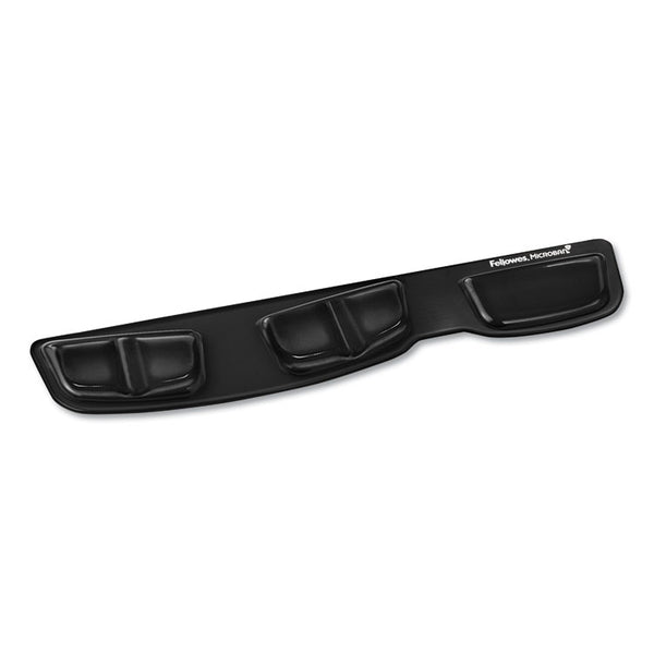 Fellowes® Gel Keyboard Palm Support, 18.25 x 3.37, Black (FEL9183201)