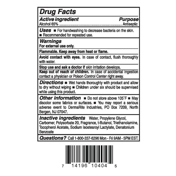 GelRite® Hand Sanitizer 4 oz. Ethyl Alcohol Gel Bottle (576312_CS) 24/CS