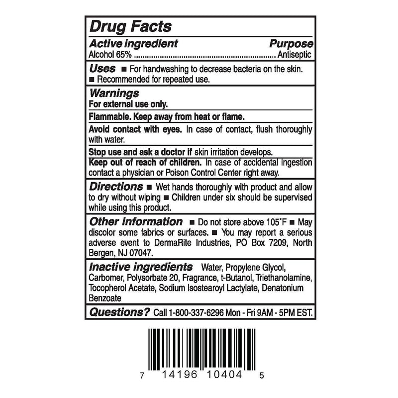 GelRite® Hand Sanitizer 4 oz. Ethyl Alcohol Gel Bottle (576312_CS) 24/CS