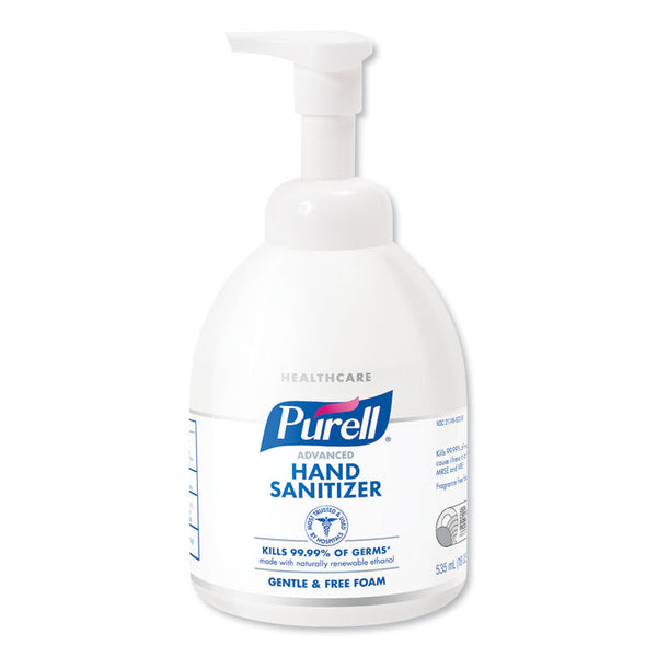PURELL® Green Certified Advanced Instant Foam Hand Sanitizer, 535 ml Bottle, Unscented (GOJ579104EA)