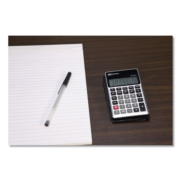 Innovera® 15922 Pocket Calculator, 12-Digit LCD (IVR15922)
