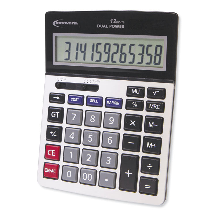 Innovera® 15968 Profit Analyzer Calculator, 12-Digit LCD (IVR15968) Each