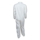 KleenGuard™ A40 Elastic-Cuff and Ankles Coveralls, 4X-Large, White, 25/Carton (KCC44317) Case of 25
