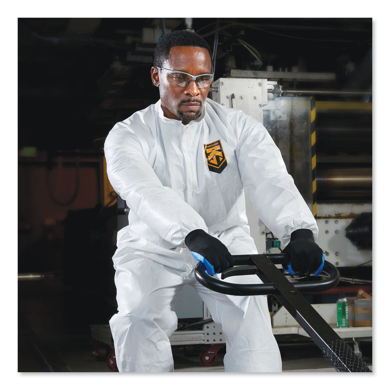 KleenGuard™ A20 Breathable Particle Protection Coveralls, Zip Closure, 2X-Large, White (ANS49105) Case of 24