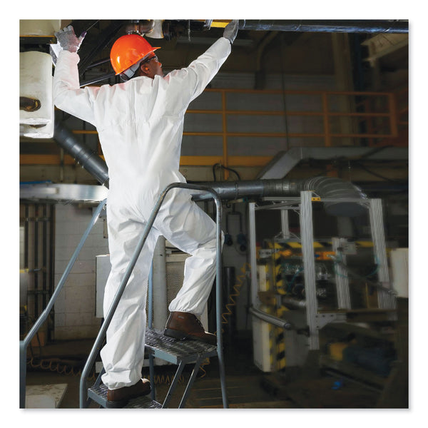 KleenGuard™ A20 Breathable Particle Protection Coveralls, 3X-Large, White, 20/Carton (ANS49006) Case of 20