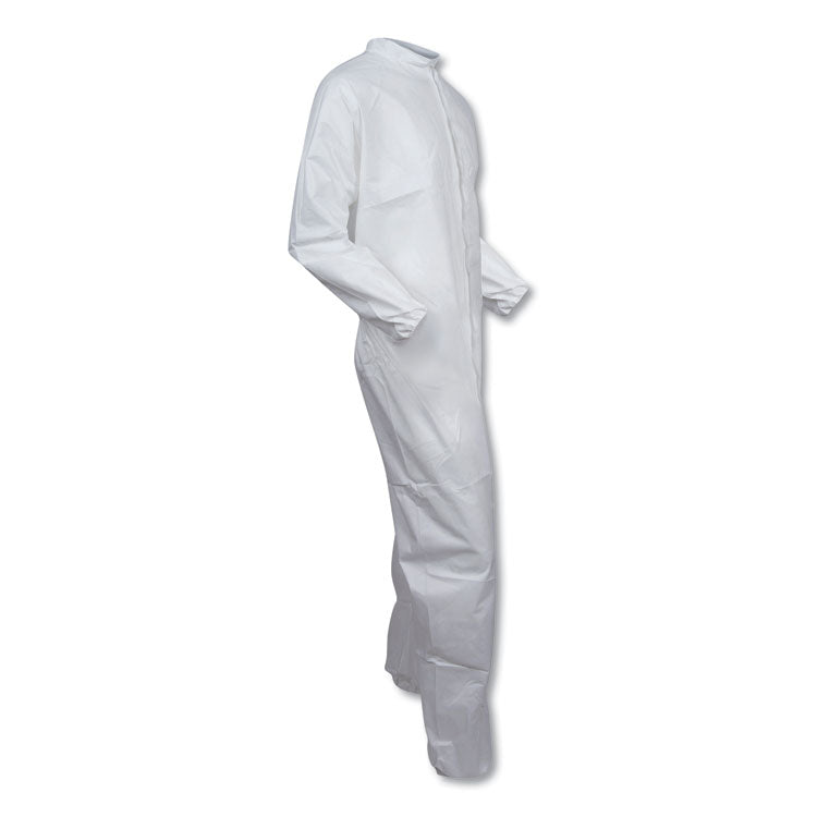 KleenGuard™ A30 Elastic-Back Coveralls, White, 2X-Large, 25/Carton (KCC46005) Case of 25