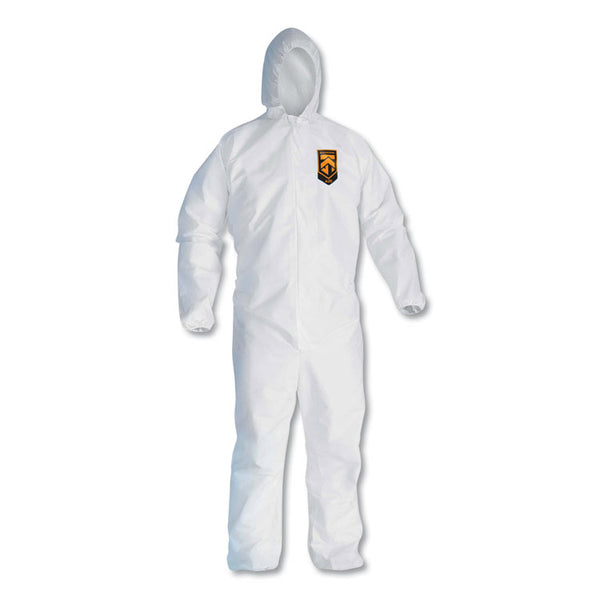 KleenGuard™ A20 Breathable Particle Protection Coveralls, Zip Closure, 3X-Large, White (KCC49116)