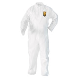 KleenGuard™ A20 Breathable Particle Protection Coveralls, Zip Closure, 2X-Large, White (KCC49105) Case of 24