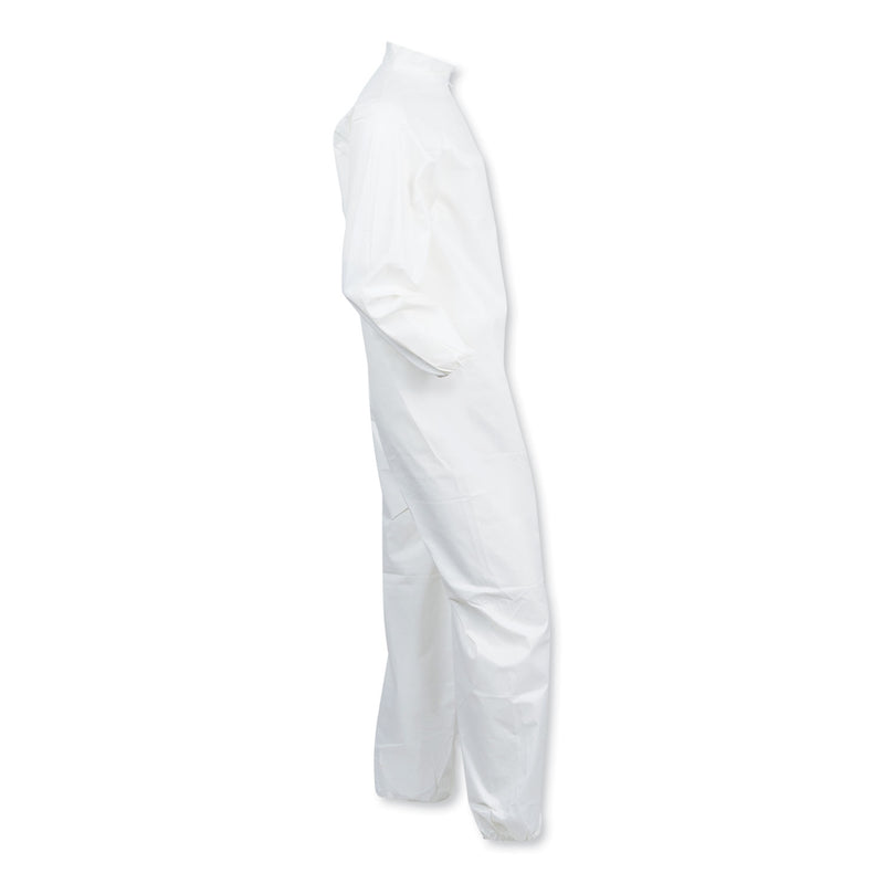 KleenGuard™ A40 Elastic-Cuff and Ankles Coveralls, White, 2X-Large, 25/Carton (ANS44315) Case of 25