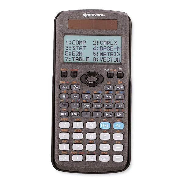 Innovera® 417-Function Advanced Scientific Calculator, 15-Digit LCD (IVR15970)