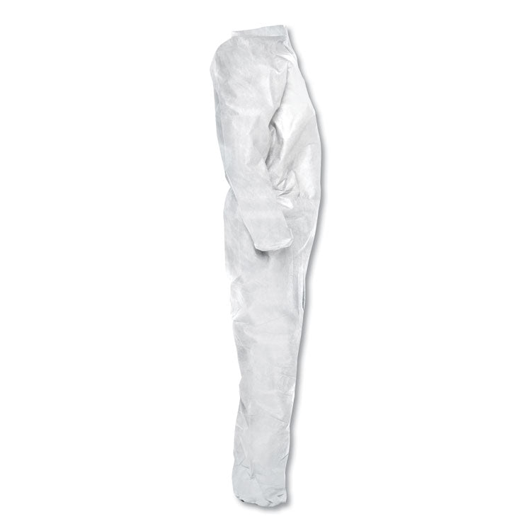 KleenGuard™ A20 Breathable Particle Protection Coveralls, Zip Closure, 2X-Large, White (KCC49105) Case of 24