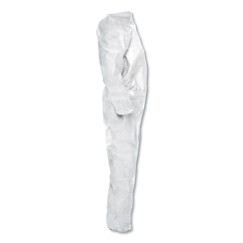 KleenGuard™ A20 Breathable Particle Protection Coveralls, Zip Closure, 2X-Large, White (ANS49105) Case of 24