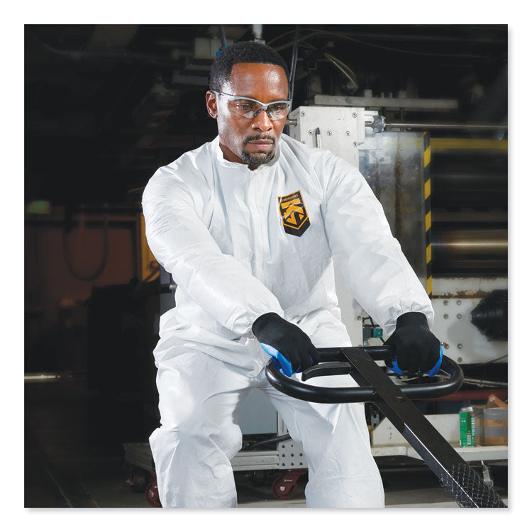 KleenGuard™ A30 Elastic-Back Coveralls, White, X-Large, 25/Carton (KCC46004) Case of 25
