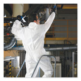 KleenGuard™ A20 Breathable Particle Protection Coveralls, Zipper Front, Large, White (ANS49113) Case of 24