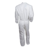 KleenGuard™ A30 Elastic-Back and Cuff Coveralls, X-Large, White, 25/Carton (ANS46104) Case of 25