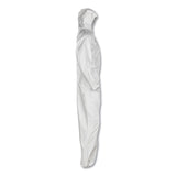 KleenGuard™ A20 Breathable Particle Protection Coveralls, Zip Closure, 2X-Large, White (ANS49115) Case of 24