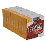 Brawny® Professional Medium Weight HEF Shop Towels, 9.1 x 16.5, 100/Box (GPC25070)