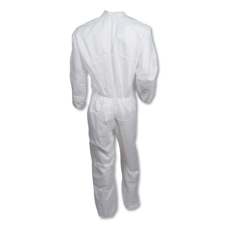 KleenGuard™ A40 Coveralls, X-Large, White (ANS44304) Case of 25