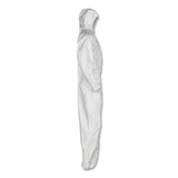 KleenGuard™ A20 Breathable Particle Protection Coveralls, Zip Closure, 3X-Large, White (KCC49116) Case of 20