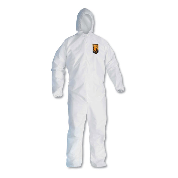 KleenGuard™ A20 Breathable Particle Protection Coveralls, Zip Closure, 2X-Large, White (ANS49115) Case of 24